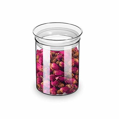 Zens ZENS Glass Canister Set, Airtight Kitchen Canisters Jars of 4