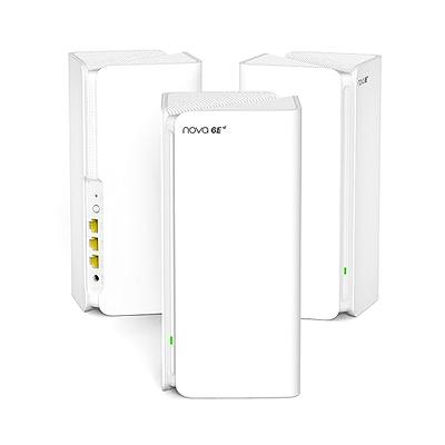 Tenda AXE5700 Mesh WiFi 6E System Nova MX21 Pro - up to 7300 sq.ft - Whole  Home