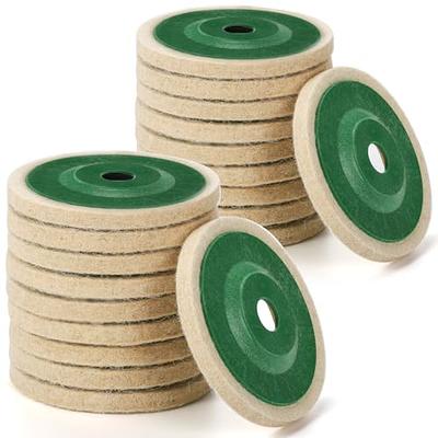 5pcs Wool Polishing Wheel Disc, Polishing Wheel for Angle Grinder 125mm  Wool Felt Buffing Pad Disc for Metal Aluminum Drill Angle Grinder, with  22mm Inner Hole - Yahoo Shopping