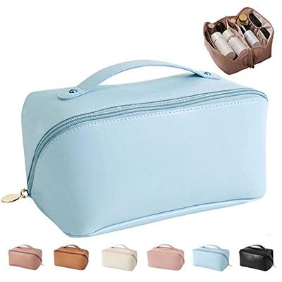  Large Capacity Travel Cosmetic Bag,PU Leather