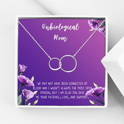 to My Mom Necklace, Sentimental Mom Gift from Daughter, Mom Necklace, Mom Birthday Gift from Daughter, Mother's Day Gift, Christmas Gift,Temu