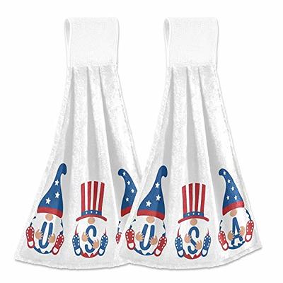 2PCS Kitchen Towels Soft and Super Absorbent Microfiber Dish