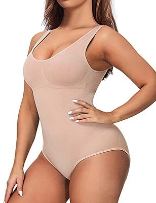 FeelinGirl Shapewear for Women Seamless Firm Triple Control Faja Plus Size  Tummy Control Body Shaper Skin S - Yahoo Shopping