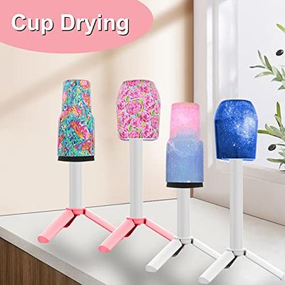 Cup Drying Stander Holder with Pipe for DIY Tumbler Spinner Turner