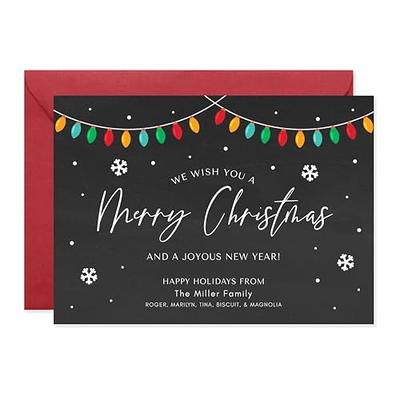 Festive Lights  Business Holiday Cards