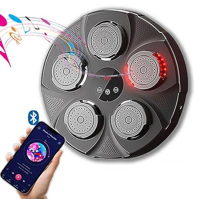 Smart Music Boxing Machine with Counting Function Bluetooth-Compatible  Boxing Target Punch Machine USB Rechargeable Wall Mounted