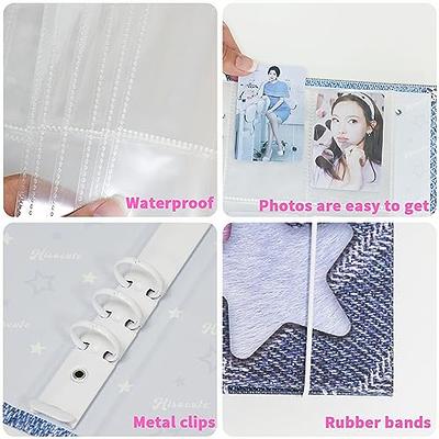 Photo Album Binder Collect Book 6 Ring A5 Binder Kpop Clear Photocard  Holder Sleeve 20 inserts 160 refillable card pockets 4pcs Stickers Great  for photo card collectors - Yahoo Shopping