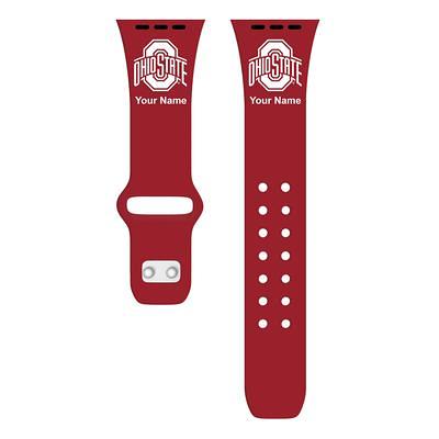 San Francisco 49ers 38/40/41mm Personalized Silicone Apple Watch Band