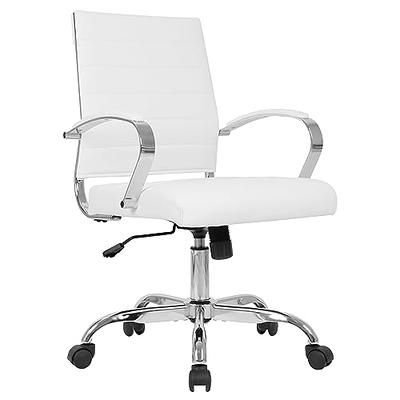 Padded Office Desk Chair with Armrests, Adjustable | adamsbargainshop