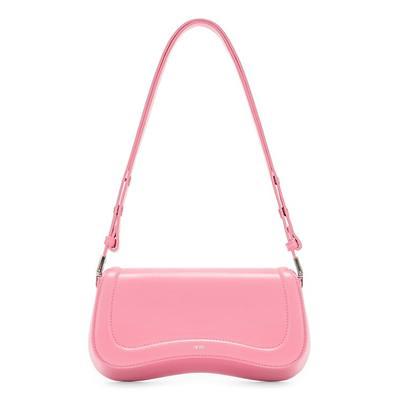 By FAR Rachel Leather Shoulder Bag - Yahoo Shopping