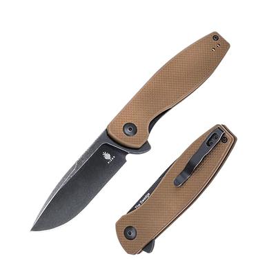  ITOKEY Pocket Knife for Men, Tanto Folding Knife with Sheath,  EDC Knifes, Slim Gentleman's Knife, Cool Knives for Men Everyday Carry  Outdoor : Sports & Outdoors