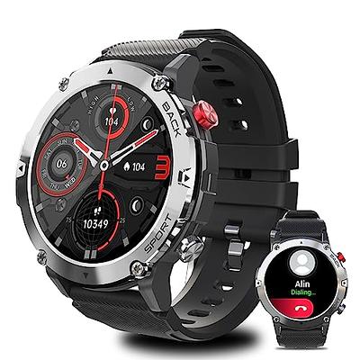 Nerunsa Smart Watch(Answer/Make Call), 1.85 Smartwatch for Men