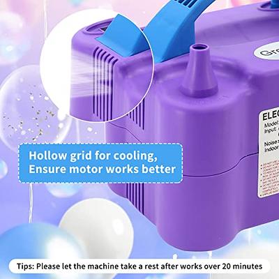 ZEUSRAY Portable Electric Balloon Pump - 110V 600W Dual Nozzle Balloon  Inflator Pump with 113 Accessories（Including Balloon, Balloon Arch Kit,  Balloon Blower Air Pump Machine Decorations for Party - Yahoo Shopping