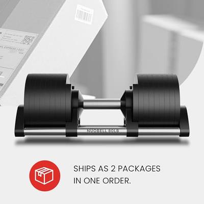 Lusper Dumbbell 25lb Weights - 1-Sec Adjustable Dumbbell Single, 5