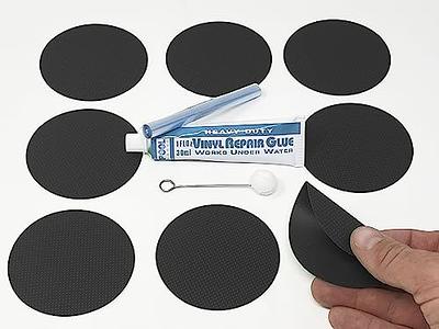 Pool Above Heavy Duty Vinyl Patches | Repair Kit for Inflatables Boat Raft Kayak Air Beds