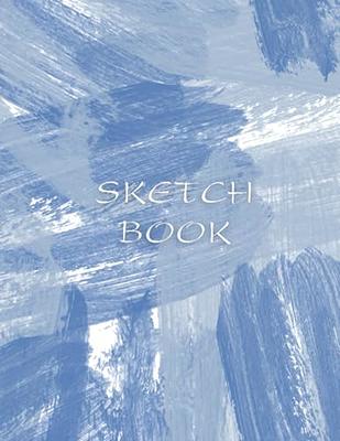 Sketch Book 8.5 x11 Sketchbook Drawing Book Blackbook Graffiti Sketch Arts  Large Journal Blank White Paper For Artist: Notebook Painting, Drawing