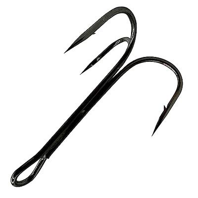  Treble Fishing Hooks,Super Sharp Solid Triple Barbed