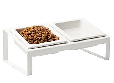 FOYO Elevated Dog Bowls, Raised Dog Food and Water Bowls,Wall Mounted Pet  Comfort Feeding Bowls for Small Dogs and Cats