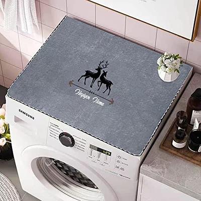  2PCS 23.6'' x 25.6'' Washer and Dryer Covers for the