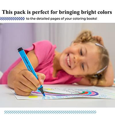 The Pencil Grip Magic Tri Stix, Non-Toxic and Washable Markers For