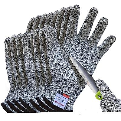 Cut Resistant Gloves by Stark Safe (1 Pair) Food Grade Level 5 Protection, Safety