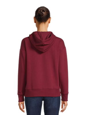 Time and Tru Women's Zip Up Hoodie Sweatshirt 