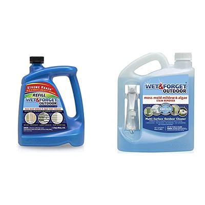 Wet & Forget Outdoor Ready to Use Mildew Stain Remover - 64 oz jug