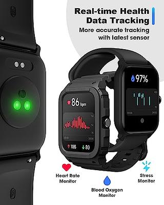  TOOBUR Smart Watch for Women Alexa Built-in, 1.8 Compatible  Android iOS, Answer&Make Call/Heart Rate/Step Counter/Sleep Tracker/100  Sports, Fitness Tracker Watch IP68 Waterproof Swimming : Electronics