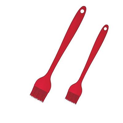 2Pcs Silicone Basting Pastry Brushes, Heat Resistant Kitchen Cooking Brush  for Baking, Grilling and Spreading Oil, Butter, BBQ Sauce - Yahoo Shopping