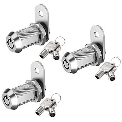 BOZXYE 6 Pack Cabinet Locks with Keys RV Storage Locks, 5/8 Cam Lock Keyed  Alike, RV Locks for Storage Door File Cabinet Toolbox, Zinc Alloy - Yahoo  Shopping