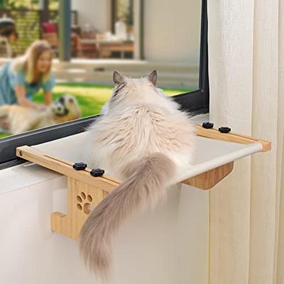 Topmart Window Sill Cat Perch,Kitty Sill,Cat Window Perch for Large Cats,Cat Window Seat,Cat Shelf for Window Sill,Window Cat Bed,Pet Window Perch