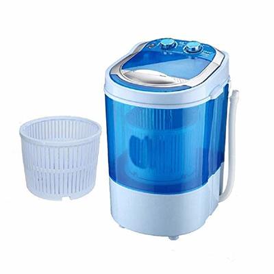 Superday Mini Portable Washing Machine, Single Tub Compact Washing Machine  with Spin Cycle, 5.7LBS Washing Capacity Small Electric Washer Machine for