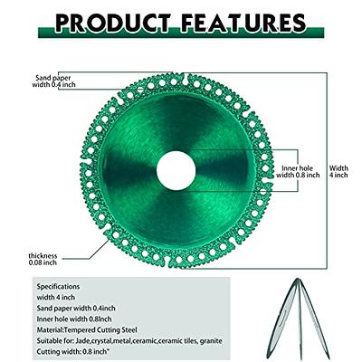 Indestructible Disc for Grinder,Indestructible Disc2.0 Cut Everything in  Seconds