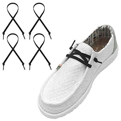 4 Pairs Elastic No Tie Shoelaces, No Tie Shoe Laces for Adults and Kids,  Tieless Shoestrings One Size Fits All (2pairs Black 2pairs White) - Yahoo  Shopping