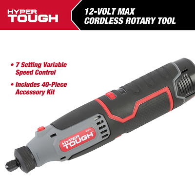 Hyper Tough 20 V Cordless 1/2-inch Impact Wrench with 2.0 Ah Battery and  Charger 