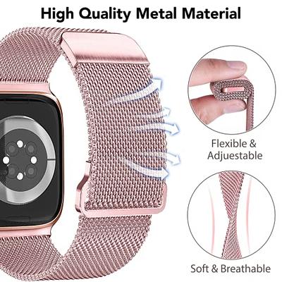 Spigen Modern Fit Compatible with Apple Watch Strap for 49mm 8 Ultra, 45mm 44mm Series 8/7/6/SE/5/4/3/2/1- Black