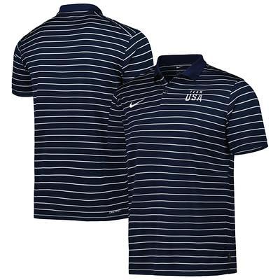 Nike Dri-FIT Victory Striped (MLB Atlanta Braves) Men's Polo.