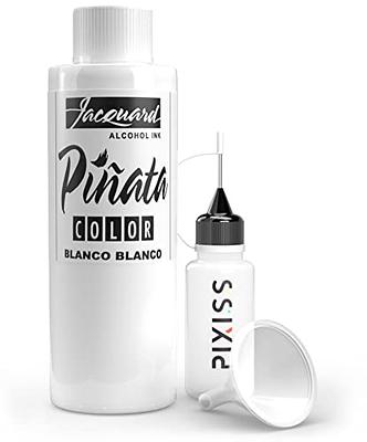 Pinata Blanco Alcohol Ink 4-Ounce, Pixiss 20ml Needle Tip