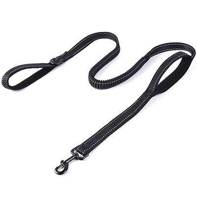  JSXD Dog Leash,5 FT Heavy Duty Double Handle Dog