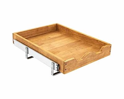 DIY Wood Pull Out Tray Drawer Box Kitchen Cabinet Organizer, Cabinet Slide  Out Shelve, Wooden Pull-out Shelf, Include Side Mount Sliders 