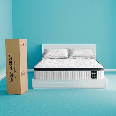 Sofree Bedding Full Mattress, 10 inch Memory Foam Mattress in A Box, Individual Pocket Spring Mattress with Motion Isolation and Pressure Relief