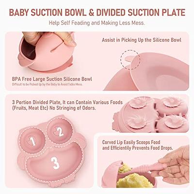 Set of 3 Baby Bowls (Pink)