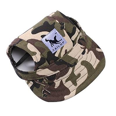 Harikaji Dog Hat,Dog Sunscreen Hat Baseball Cap Outdoor Sports Hat with Ear  Holes Chin Strap Adjustable Hat for Small and Medium Dog Large Dogs (M,  Camouflage) - Yahoo Shopping