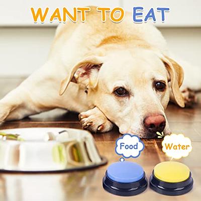 Dog Buttons for Communication, 6 Pcs Dog Talking Button Set, 30s Voice  Recordable Pet Training Buzzer, Speaking Buttons for Cats & Dogs with