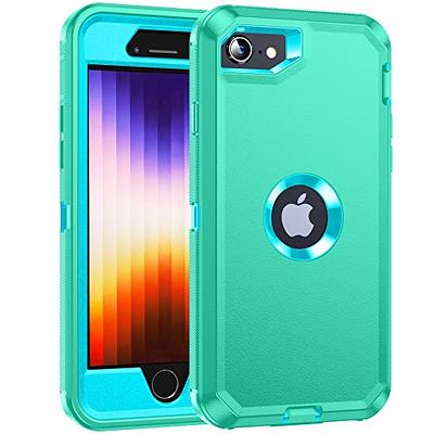 Anuck iPhone 8 Plus Case, iPhone 7 Plus Case, Soft Silicone Gel Rubber  Bumper Case Microfiber Lining Hard Shell Shockproof Full-Body Protective  Case