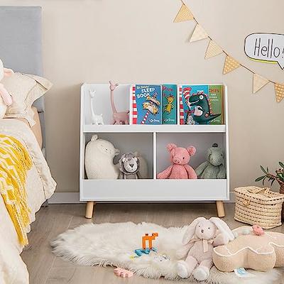 Kids Toy Storage Organizer With 6 Bins, Multi-Functional Nursery