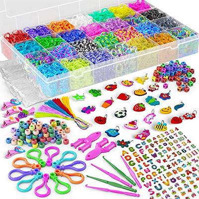 Rainbow Rubber Bands Refill Kit 28 Colors Making Girls Kids Bracelets 20  000 for sale online