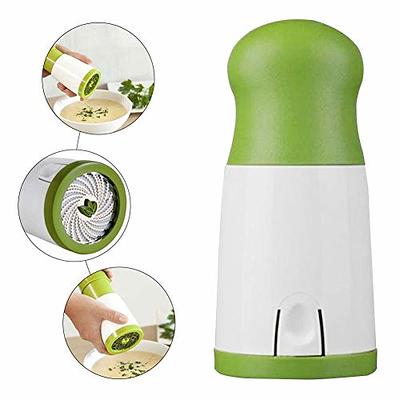 Manual Herb Grinder Rosemary Spice Chopper Plastic Parsley Shredder Pepper  Slicer Cheese Mill Kitchen Vegetable Tool