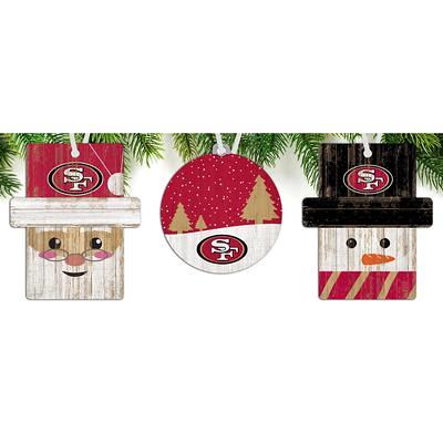 Merry Christmas San Francisco 49ers NFL Santa And Reindeer