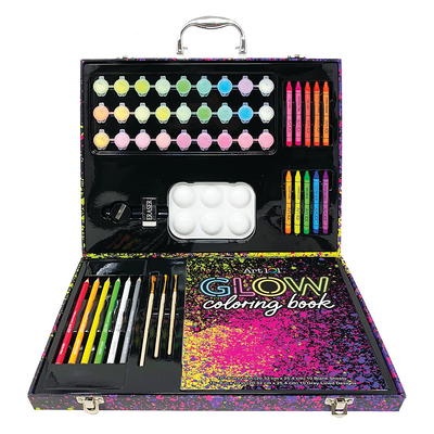 Art 101 Glow and Neon Drawing and Painting Art Set for Children and Adults,  61 Pieces, Multifunctional Set - Yahoo Shopping